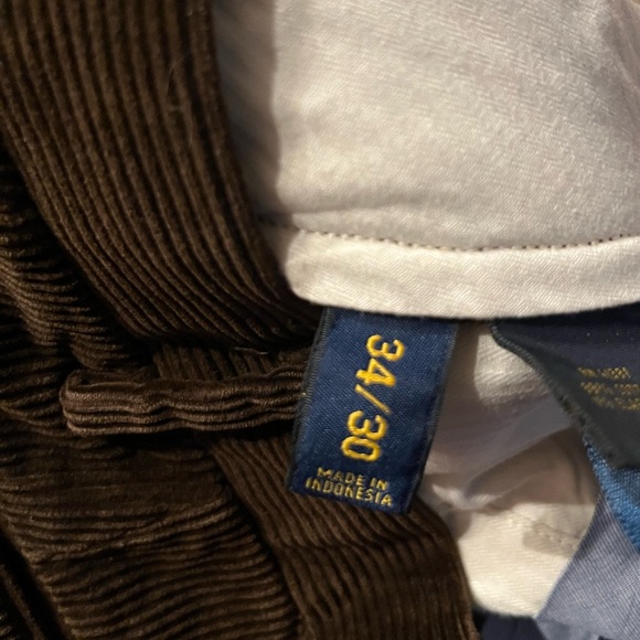 Polo Ralph Lauren pleated Corduroy Pants - Picture 6 of 13